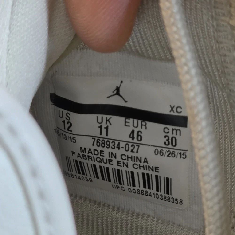 Jordan Westbrook 0 Light Bone / White 768934-027 Mens Size 12 Shoes Sneakers‎